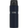 Thermos Stainless King Vacuum Insulated Stainless Steel Drink Bottle, 24oz, Matte Midnight Blue