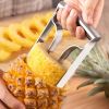 1pc Stainless Steel Pineapple Meat Extractor; Pineapple Knife; Pineapple Core Peeler For Home; Restaurant; Kitchen Utensils; 7.87"√ó3.94"√ó3.94"