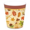 Thanksgiving Maple Leaf Paper Plates Party Plates and Napkins Party Supplie Birthday Disposable Tableware Set Party Dinnerware Serves 8 Guests for Pla