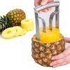 1pc Stainless Steel Pineapple Meat Extractor; Pineapple Knife; Pineapple Core Peeler For Home; Restaurant; Kitchen Utensils; 7.87"√ó3.94"√ó3.94"