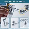 1pc, 1080 ¬∞ Swivel Faucet Extender, ABS Universal Sink-Water Aerator, Kitchen Bathroom 1080 ¬∞ Angle Rotatable Spray Attachment, Multifunctional Robo