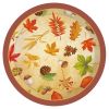 Thanksgiving Maple Leaf Paper Plates Party Plates and Napkins Party Supplie Birthday Disposable Tableware Set Party Dinnerware Serves 8 Guests for Pla