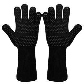 Spot Heat Insulation Barbecue Kitchen Baking Thick And High Temperature Resistant Oven Anti-scald Microwave Oven Gloves (Option: 8style-Average Size-21style)