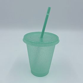 Multi Specification Design Comfortable Straw Cup (Option: Light Green-L)