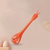 1pc; Multifunctional 3-in-1 Egg Whisk Food Holder Noodle Holder Baking Tool Egg Stirrer Manual Whisk 1 Pack 11.02''√ó2.76''