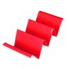 1pc/6pcs Colorful Taco Holder Stands - Premium Large Taco Tray Plates Holds Up To 3 Or 2 Tacos Each, PP Health Material Very Hard And Sturdy, Dishwash