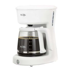 12-Cup Switch Coffee Maker, White (actual_color: White)