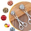 Stainless Steel Meatball Maker Clip Fish Meat Ball Rice Ball Making Mold Form Tool Kitchen Accessories Gadgets Cuisine