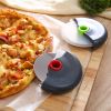 1pc Stainless Steel Round Wheel Cutter With Lid For Cake; Bread; And Pies - Kitchen Baking Tool With Roulette Roller; Suitable For Home Kitchen Baking