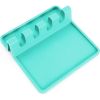 1pc Silicone Utensil Rest With Drip Pad For Multiple Utensils; Heat-Resistant; BPA-Free Spoon Rest & Spoon Holder For Stove Top