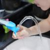 1pc Bathroom Sink Nozzle Faucet Extender Rubber Elastic Water Tap Extension Kitchen Faucet Accessories For Children Kid Hand Washing