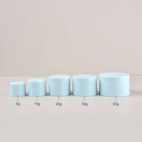 Powder Bottle Cream Ointment Plastic Separately Packed Case (Option: Blue-10G)